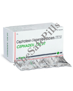 CEPHADEX Cephalexin 125 MG DT tablets (Keftab