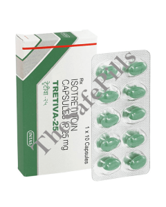 Tretiva Isotretinoin 25 mg Capsules (Accutane)